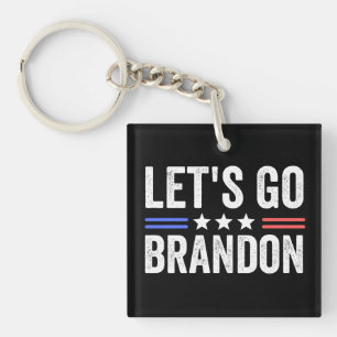 Laten we Brandon gaan Sleutelhanger