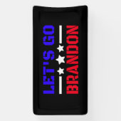 Laten we Brandon gaan Spandoek (Verticaal)