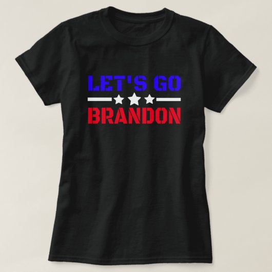 Laten we Brandon gaan T-shirt (Design voorkant)