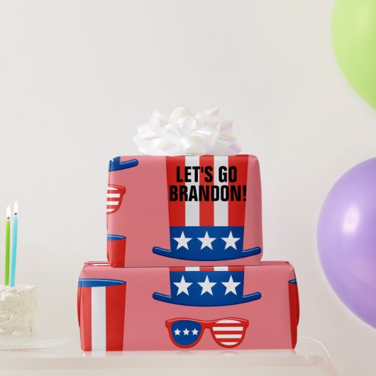 LATEN WE BRANDON GAAN! WRAPPINGSPAPIER CADEAUPAPIER (Feestgeschenken)