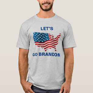 Laten we Brandon gebruiken.Mannen T-Shirt