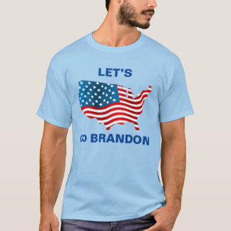 Laten we Brandon gebruiken.Mannen T-Shirt