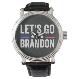 LATEN WE BRANDON-kardinaal GAAN Horloge
