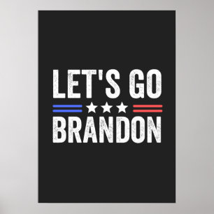LATEN WE BRANDON-kardinaal GAAN Poster