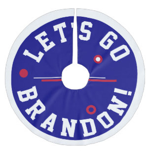 Laten we Brandon Metal Ornament gaan gebruiken Kerstboom Rok