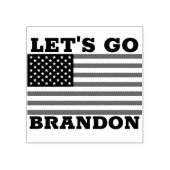 LATEN WE BRANDON RUBBER STAMPS GAAN 	RUBBERSTEMPEL (Afrduk)