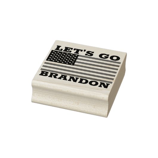 LATEN WE BRANDON RUBBER STAMPS GAAN 	RUBBERSTEMPEL (Stempel)