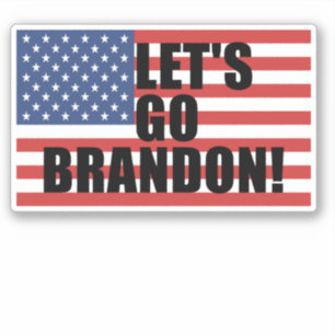 Laten we Brandon Sticker gaan