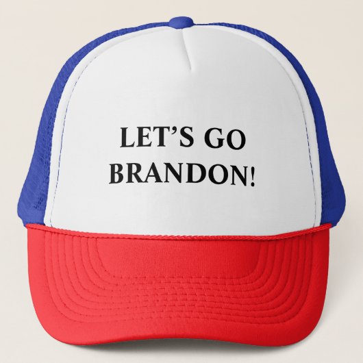 Laten we Brandon Trucker Hat gaan halen Trucker Pet (Voorkant)