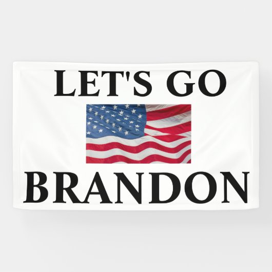 Laten we Brandon Vinyl Banner gaan (Horizontaal)