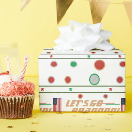 Laten we Brandon Wrapping Paper gaan gebruiken Cadeaupapier