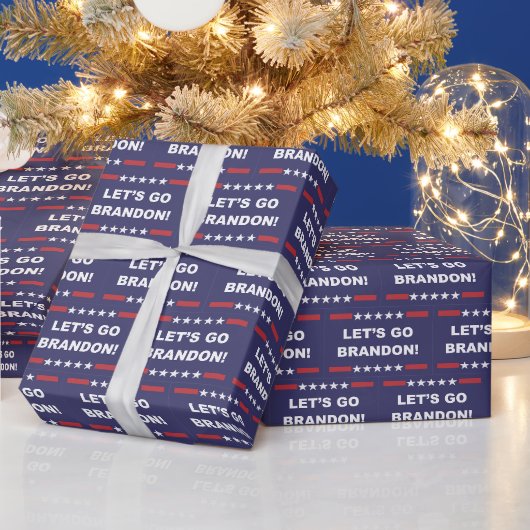Laten we Brandon Wrapping Paper gaan gebruiken Cadeaupapier (Feestdagen)