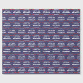 Laten we Brandon Wrapping Paper gaan gebruiken Cadeaupapier (Vlak)