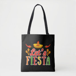 Laten we Cinco de Mayo vieren Draagtas