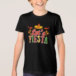 Laten we Cinco de Mayo vieren Tri-Blend Shirt