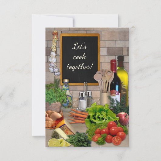 Laten we Cook Together! Kaart (Voorkant)