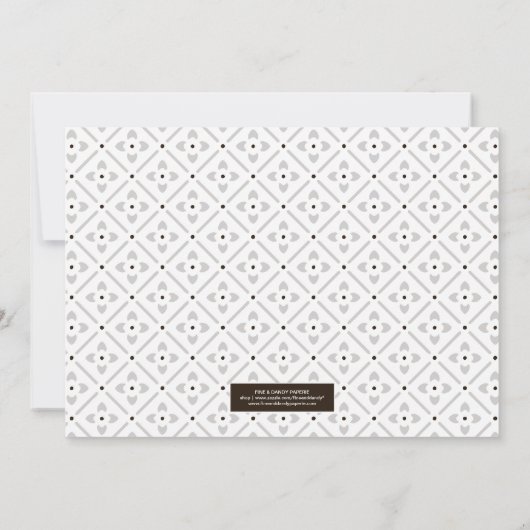 LATEN WE COOKING KRIJGEN | INVITATIES VAN PARTIJEN KAART (Achterkant)