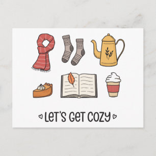 Laten we Cozy pakken Briefkaart