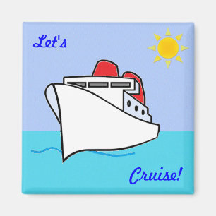Laten we Cruise Fun Cruising hebben Magneet