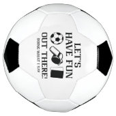 Laten we daar wat doen wat ik zeg voetbal (Gedraaid)