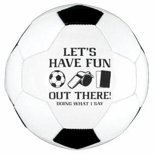 Laten we daar wat doen wat ik zeg voetbal