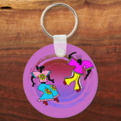 Laten we Dance Sleutelhanger (Voorkant)