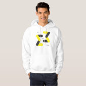 Laten we dansen hoodie (Voorkant volledig)