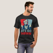 Laten we Darwin Funny Let's Go Darwin T-shirt (Voorkant volledig)
