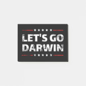 Laten we Darwin gaan Post-it® Notes (Voorkant)
