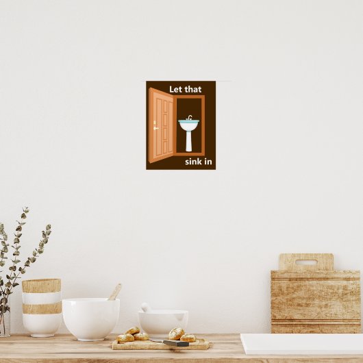 Laten we dat inpikken poster (Keuken)