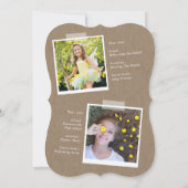 Laten we de Afstuderen Chalkboard Afstudeerder Par Kaart (Achterkant)