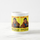 Laten we de baan afmaken! koffiemok (Center)