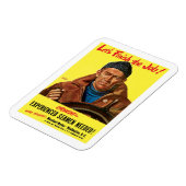 Laten we de baan afmaken! magneet (Linkerzijde)