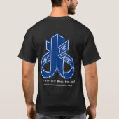 Laten we de bal draaiend houden t-shirt (Achterkant)