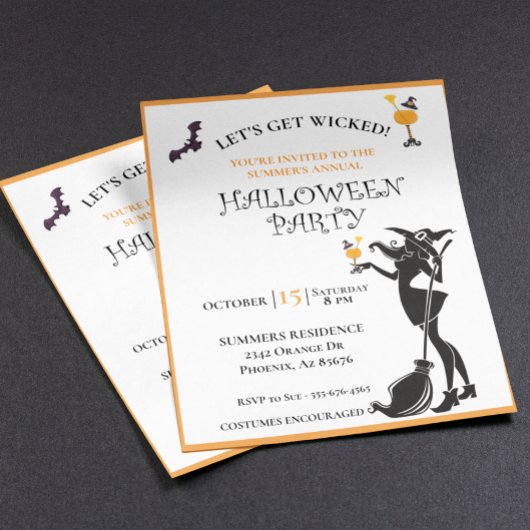 Laten we de begroting van de Witch Halloween-parti