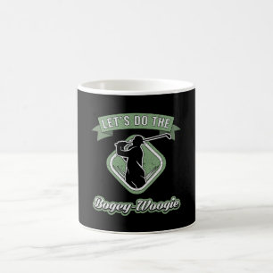 Laten we de bogey-Woogie Golf Golfer sport grappig Koffiemok