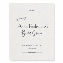 Laten we de bruid douchen! Aangepaste Welkom Foam