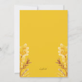 Laten we de bruid uitnodiging douchen (Achterkant)