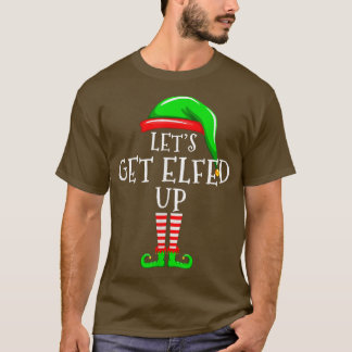 Laten we de Elf-familie opvoeden met kerstcadeau T-shirt