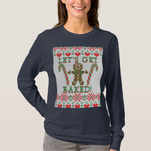 Laten we de Gingerbrood-man laten uitweiden T-shirt