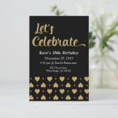 Laten we de Kaart van de Uitnodiging van het publi (Staand voorkant)