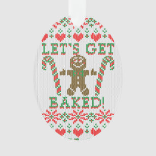 Laten we de koekjeskoekjeskoekjes laten zien ornament