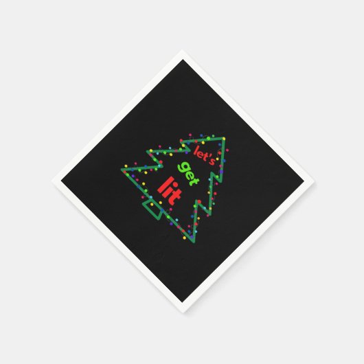 Laten we de Lit Essential Retro-stijl gebruiken Servet (Hoek)