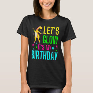 Laten we de logefeest geven... het is mijn Birthda T-shirt