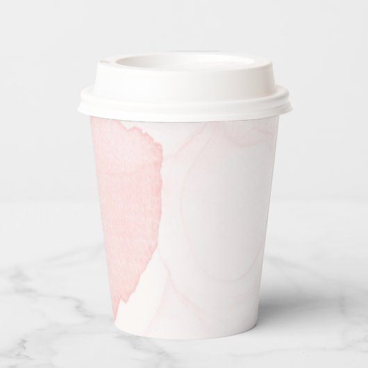 Laten we de Pumpkin Pumpkin Peony Cup geven Papieren Bekers (Achterkant)