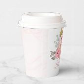 Laten we de Pumpkin Pumpkin Peony Cup geven Papieren Bekers (Rechts)