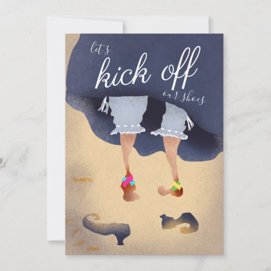 Laten we de schoenen uitzetten voor Funny Hallowee Kaart (Voorkant)