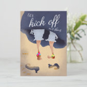 Laten we de schoenen uitzetten voor Funny Hallowee Kaart (Staand voorkant)