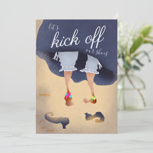 Laten we de schoenen uitzetten voor Funny Hallowee Kaart (Staand voorkant)