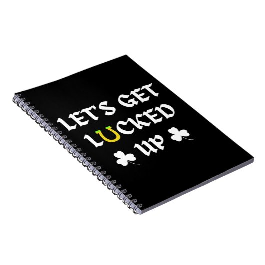 Laten we de St. Patrick's Day opknappen Notitieboek (Rechterzijde)